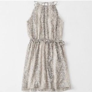 Abercrombie chiffon dress size s
